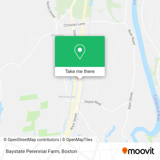 Baystate Perennial Farm map