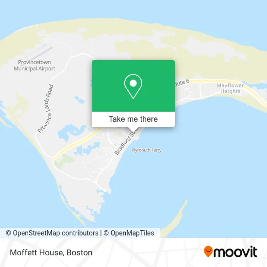 Moffett House map
