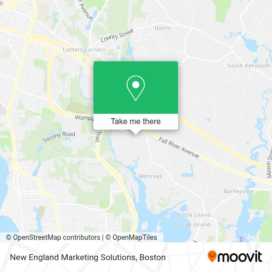 New England Marketing Solutions map
