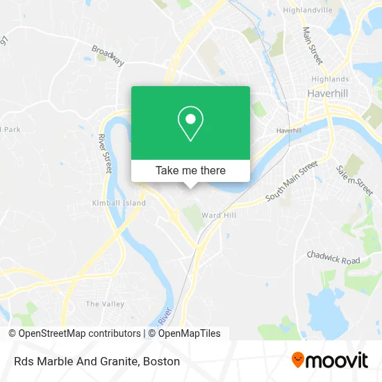 Rds Marble And Granite map