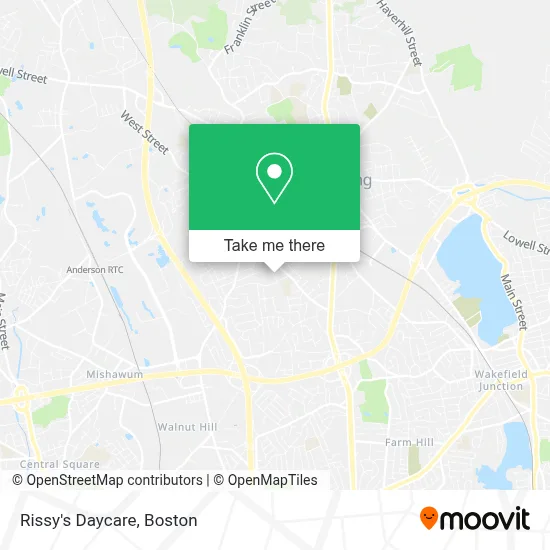 Rissy's Daycare map