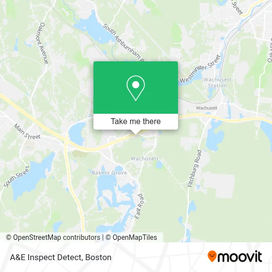 A&E Inspect Detect map