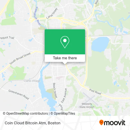 Coin Cloud Bitcoin Atm map