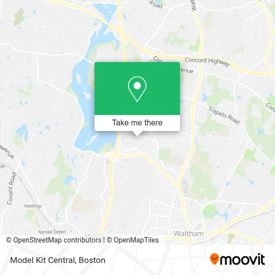 Model Kit Central map