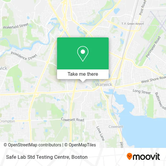 Safe Lab Std Testing Centre map