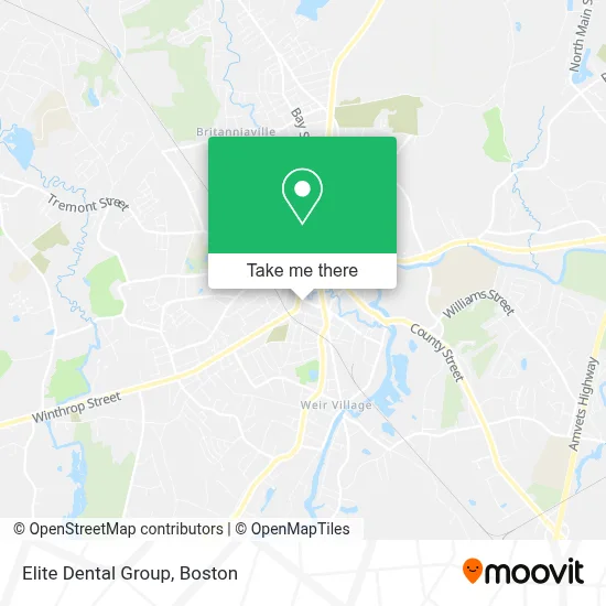 Elite Dental Group map