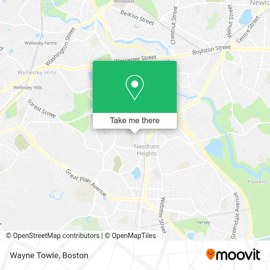 Wayne Towle map