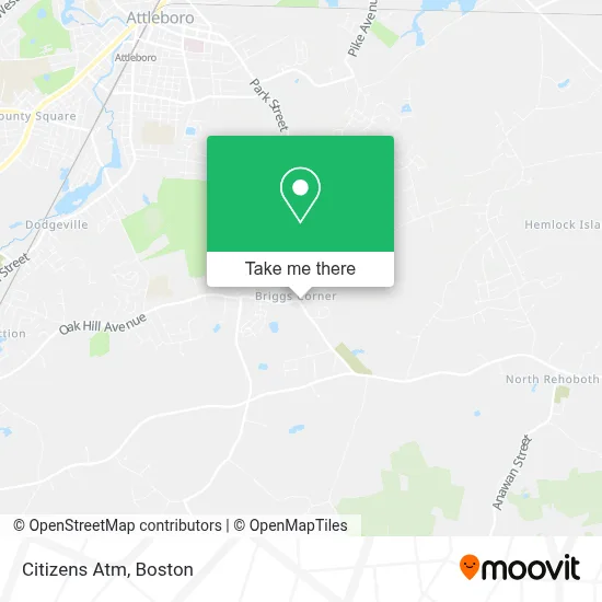 Citizens Atm map