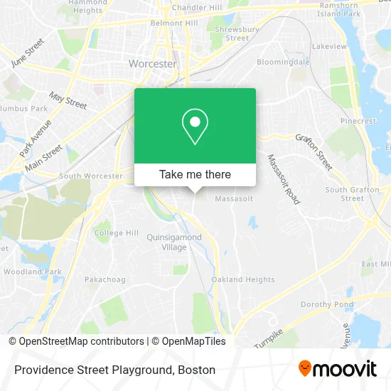 Providence Street Playground map