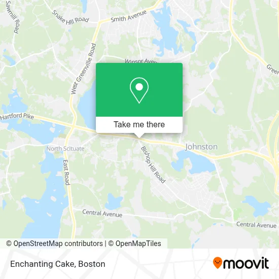Enchanting Cake map