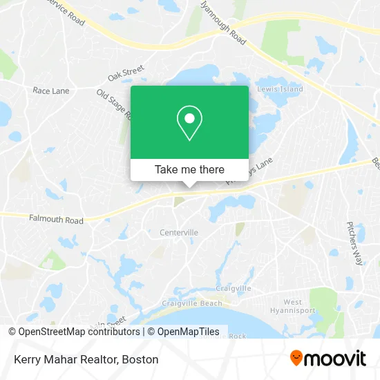 Kerry Mahar Realtor map
