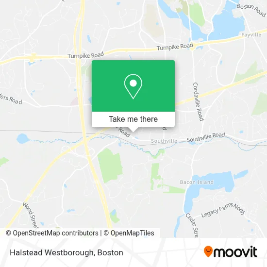 Halstead Westborough map