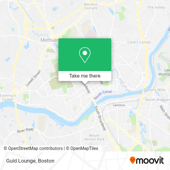 Guld Lounge map