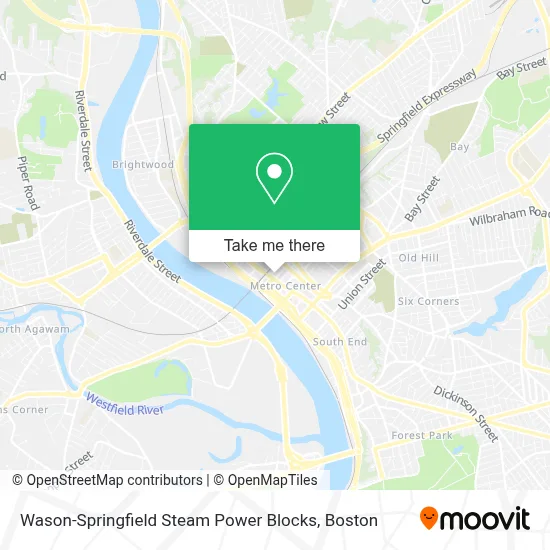 Wason-Springfield Steam Power Blocks map