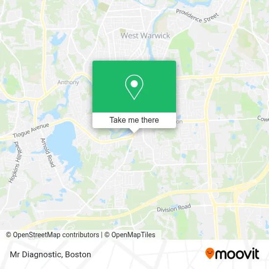 Mr Diagnostic map