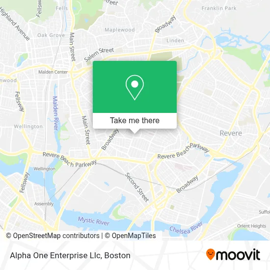 Alpha One Enterprise Llc map