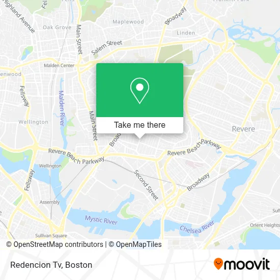 Redencion Tv map