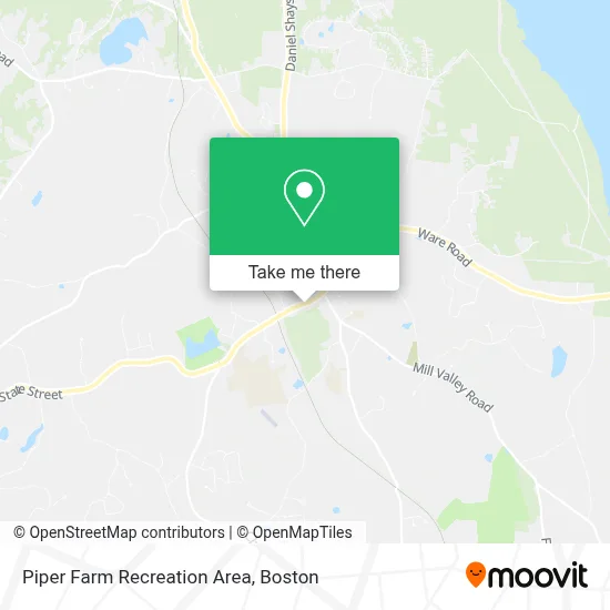 Piper Farm Recreation Area map