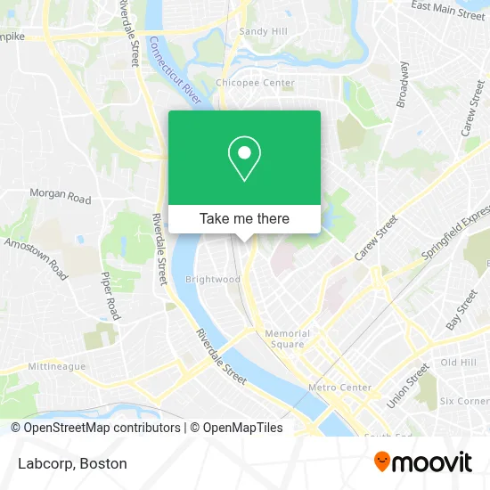 Labcorp map