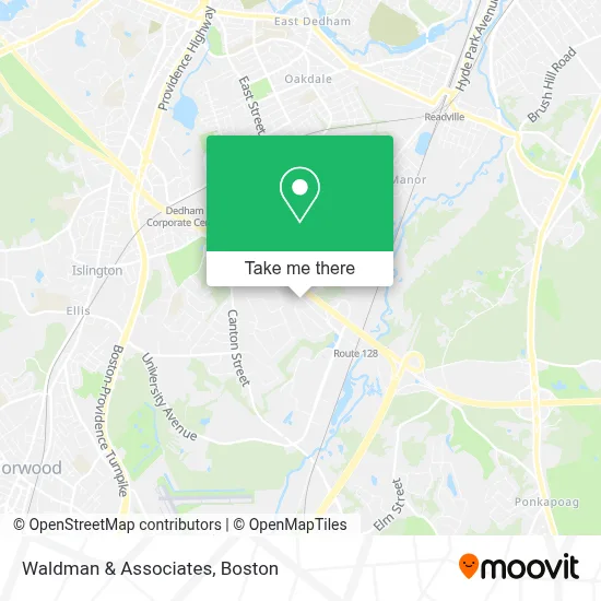 Waldman & Associates map