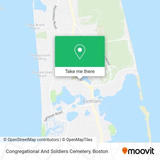 Congregational And Soldiers Cemetery map