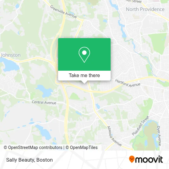 Sally Beauty map