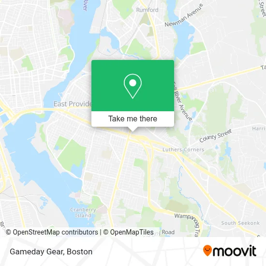 Gameday Gear map