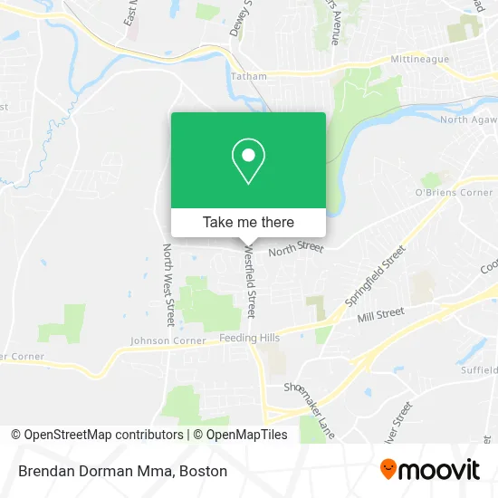 Brendan Dorman Mma map