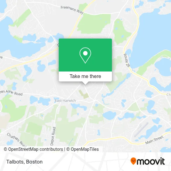 Talbots map