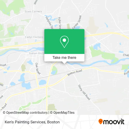 Ken's Painting Services map