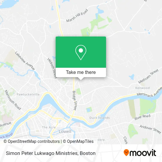Simon Peter Lukwago Ministries map