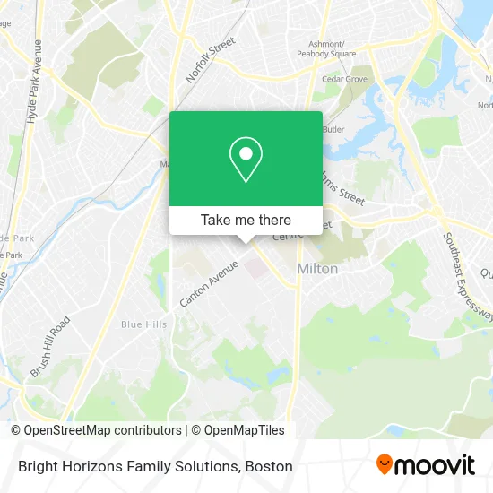 Bright Horizons Family Solutions map