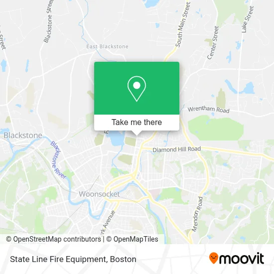 State Line Fire Equipment map