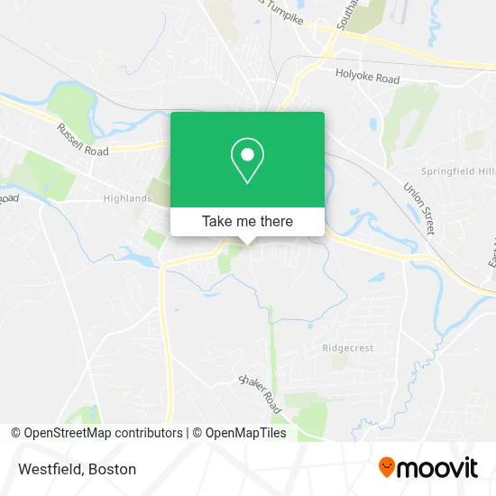 Westfield map