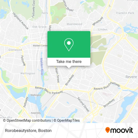 Rorobeautystore map