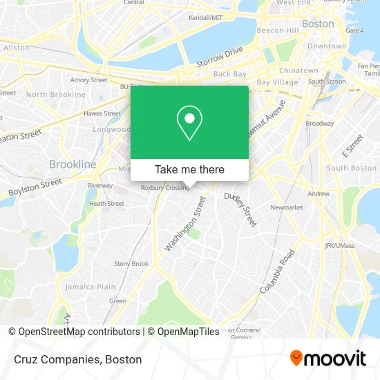 Cruz Companies map