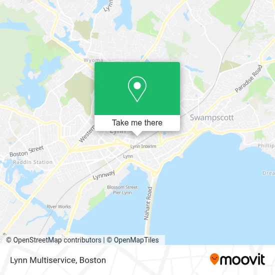 Lynn Multiservice map
