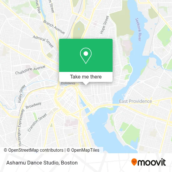 Ashamu Dance Studio map