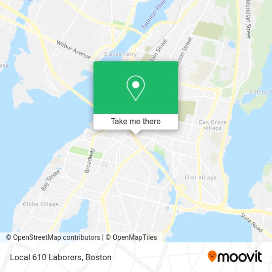 Local 610 Laborers map