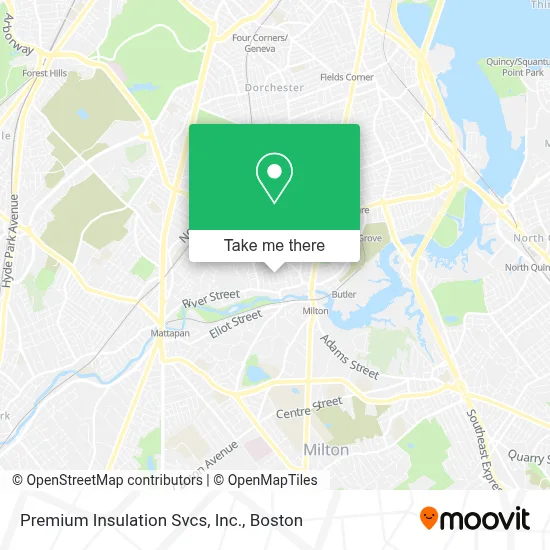 Premium Insulation Svcs, Inc. map