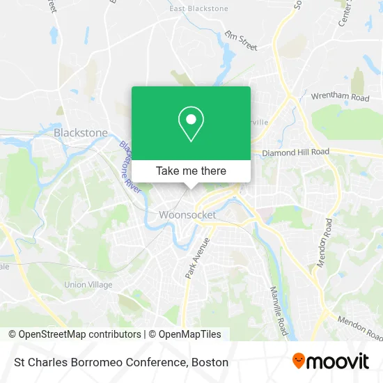 St Charles Borromeo Conference map