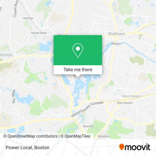 Power Local map