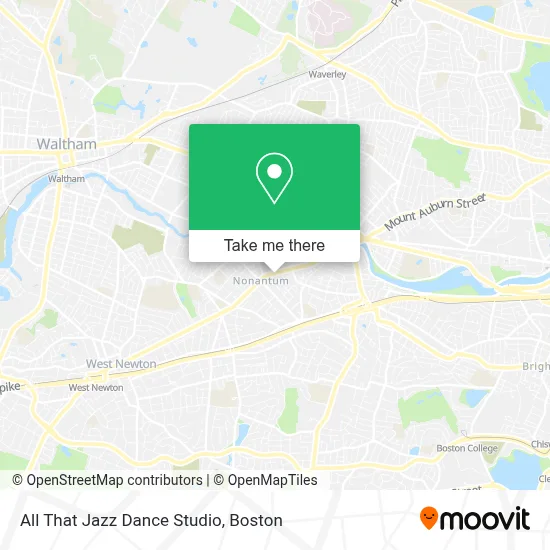 All That Jazz Dance Studio map