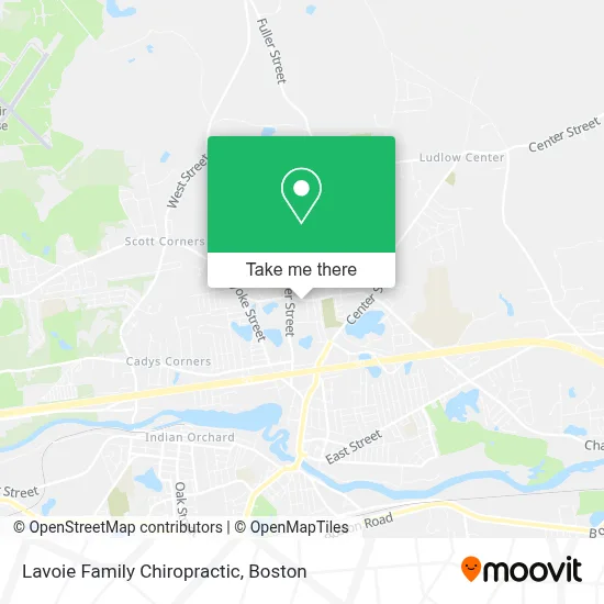 Lavoie Family Chiropractic map