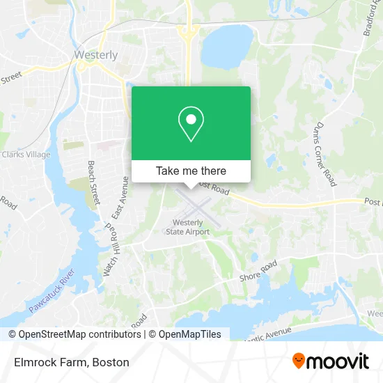 Elmrock Farm map