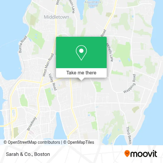 Sarah & Co. map