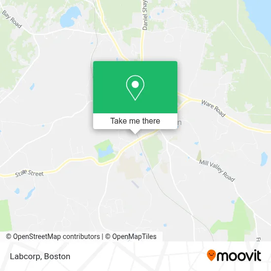 Labcorp map