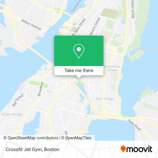 Crossfit Jet Gym map