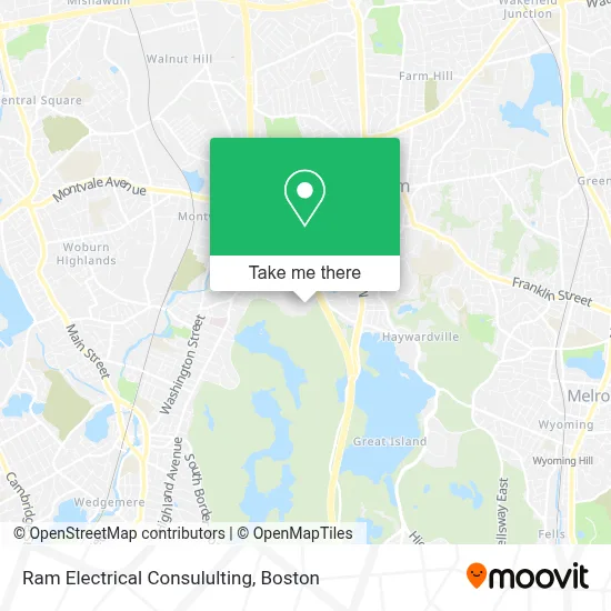 Ram Electrical Consululting map