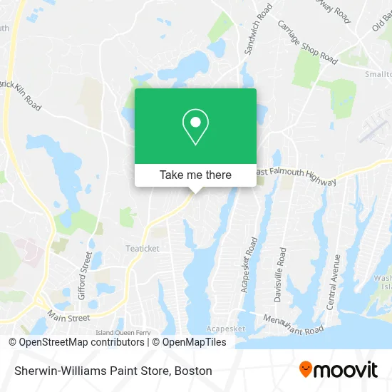 Sherwin-Williams Paint Store map